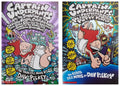 CAPTAIN UNDERPANTS #03: THE INVASION OF THE INCREDIBLY NAUGHTY CAFETERIA LADIES FROM OUTER SPACE & Captain Underpants and the Preposterous Plight of the Purple Potty People: 8 (Product Bundle)