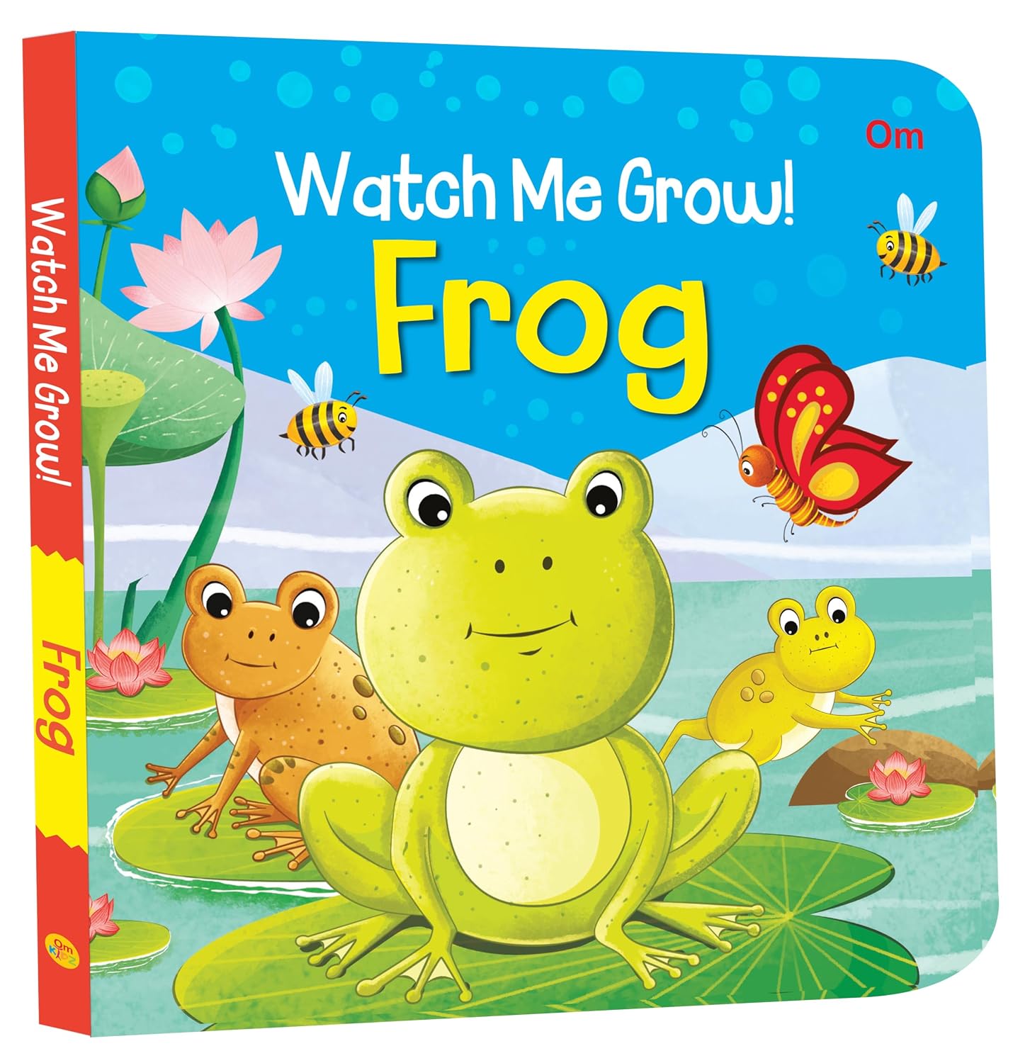 Board Book: Watch Me Grow! Frog- Activity Book for Children Age 3-5 Years (Board book)