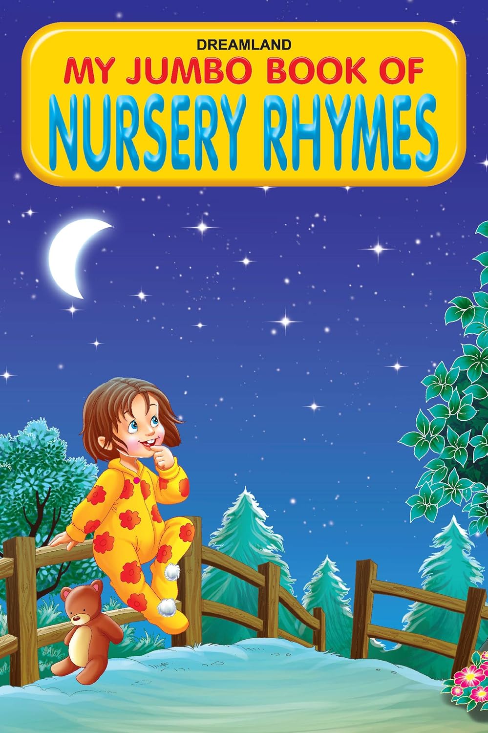 My Jumbo Book – Nursery Rhymes | Jumbo A3 Size Rhyme & Picture Book for Kids Age 1–5 | Classic Rhymes with Colourful Illustrations for Fun Learning & Singing (Paperback)