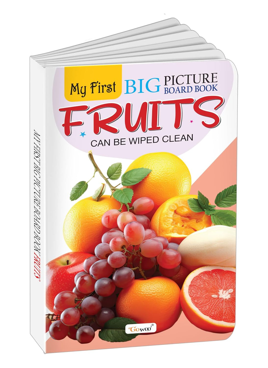 My First Big Picture Board Book Fruits : Fun educational books for toddlers, Learning book for preschoolers, Picture board book for kids, Montessori learning book for toddlers (Board book)