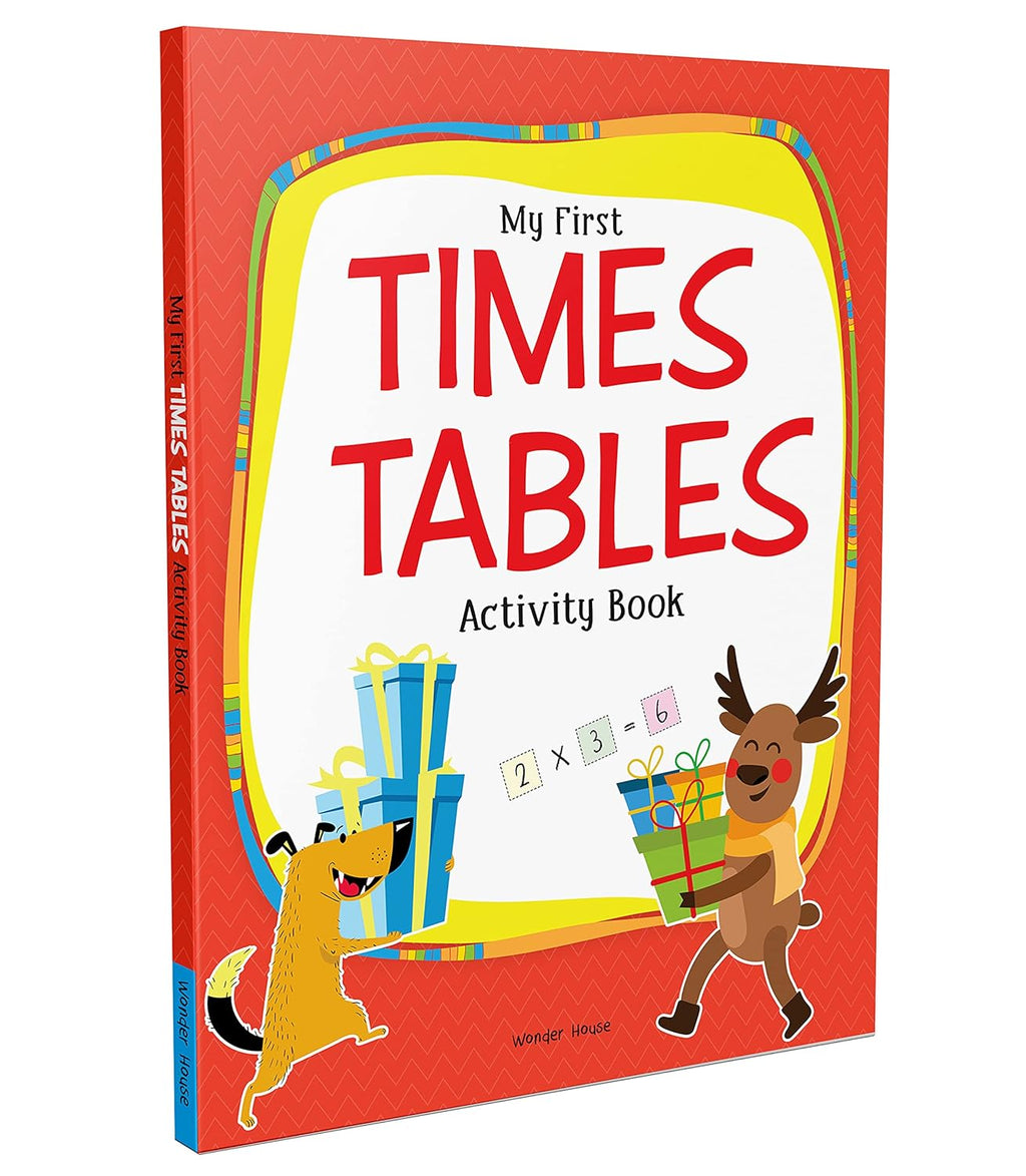 My First Times Tables Activity Book: Multiplication Made Easy | Ages 6–8 | Build Confidence in Basic Math | 2.5 Hours of Practice (Paperback)