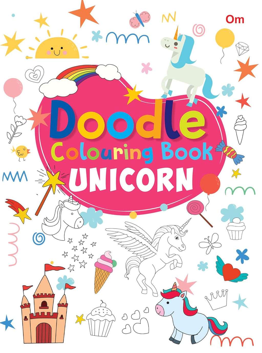 Colouring Book: Doodle Colouring Book Unicorn (Paperback)