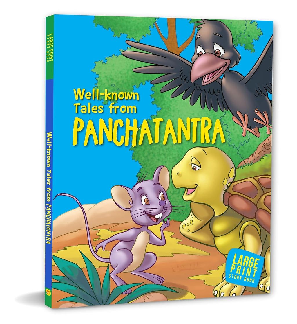 Panchatantra Well-Known Tales for Children: Indian Animal Well-Known Stories for Kids | Moral Stories Collection | Famous Animal Fables | Timeless ... - Large Print (Large Print Story Book) (Paperback)