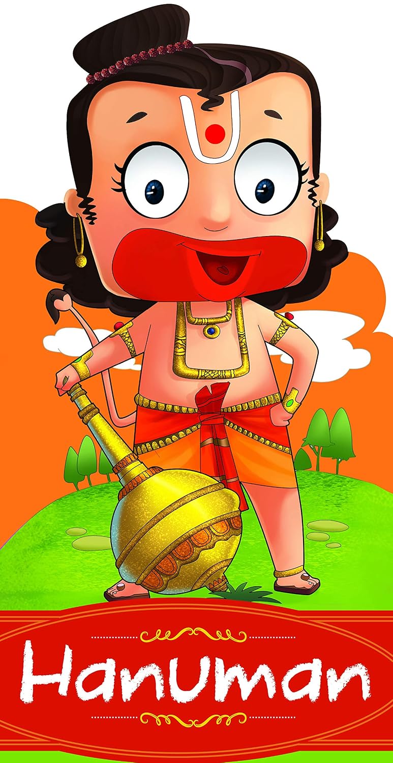 Cutout Books: Hanuman(Gods and Goddesses) (Paperback)