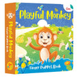 Playful Monkey Finger Puppet Book - Fun Activities Board books for Kids – Picture Book (Board book)