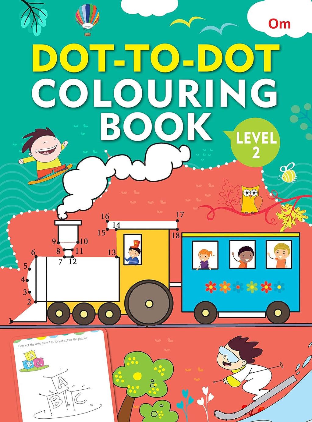 Colouring Book : Dot-to-Dot Colouring Book Level 2 (Paperback)