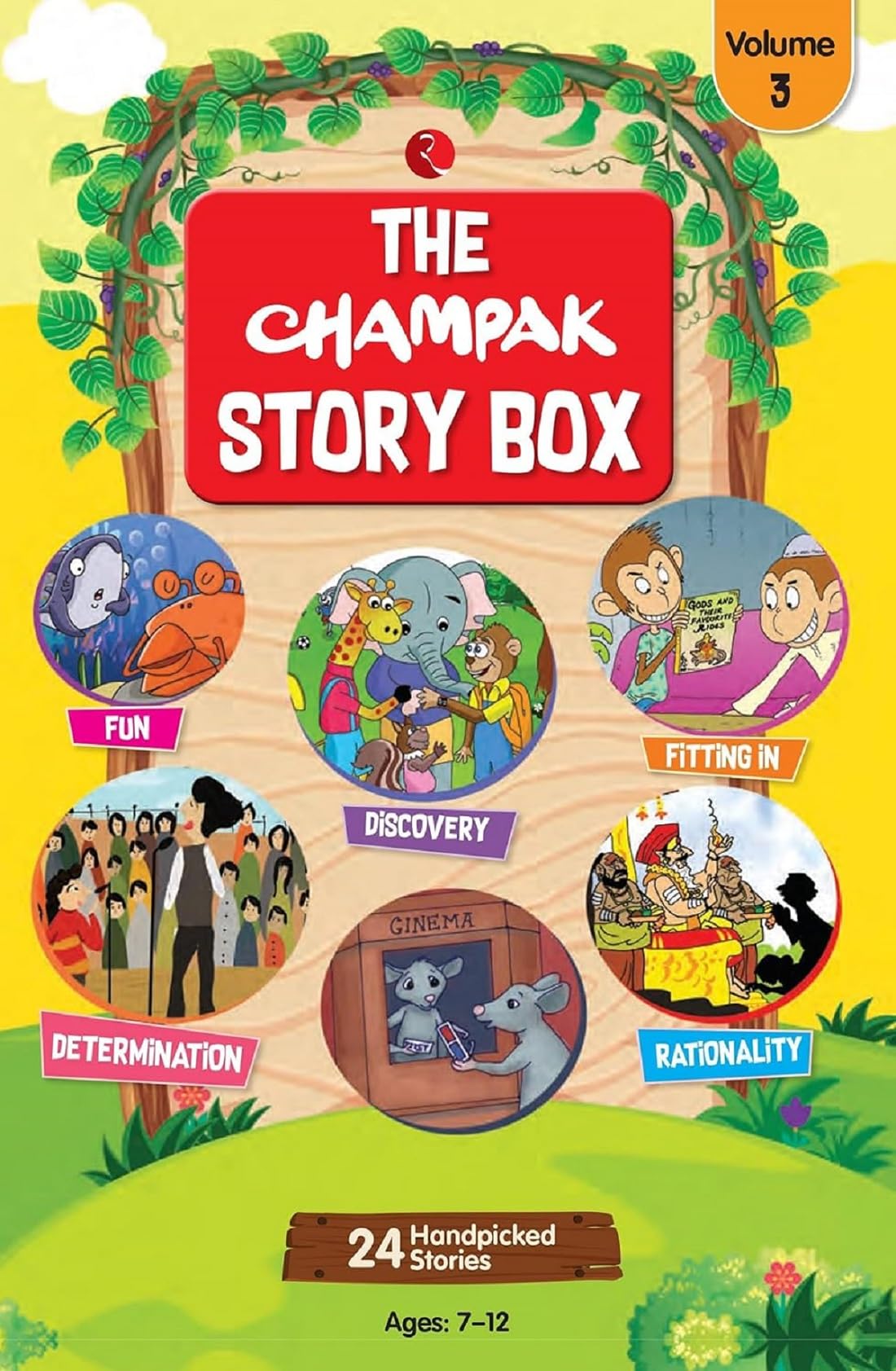 The Champak Story Box (Volume 3) - 24 Handpicked Stories for 7 to 12 Years - Learning and Skill Development - Story Books for Kids