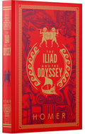 HOMER: The Iliad and The Odyssey (Deluxe Leatherbound edition)