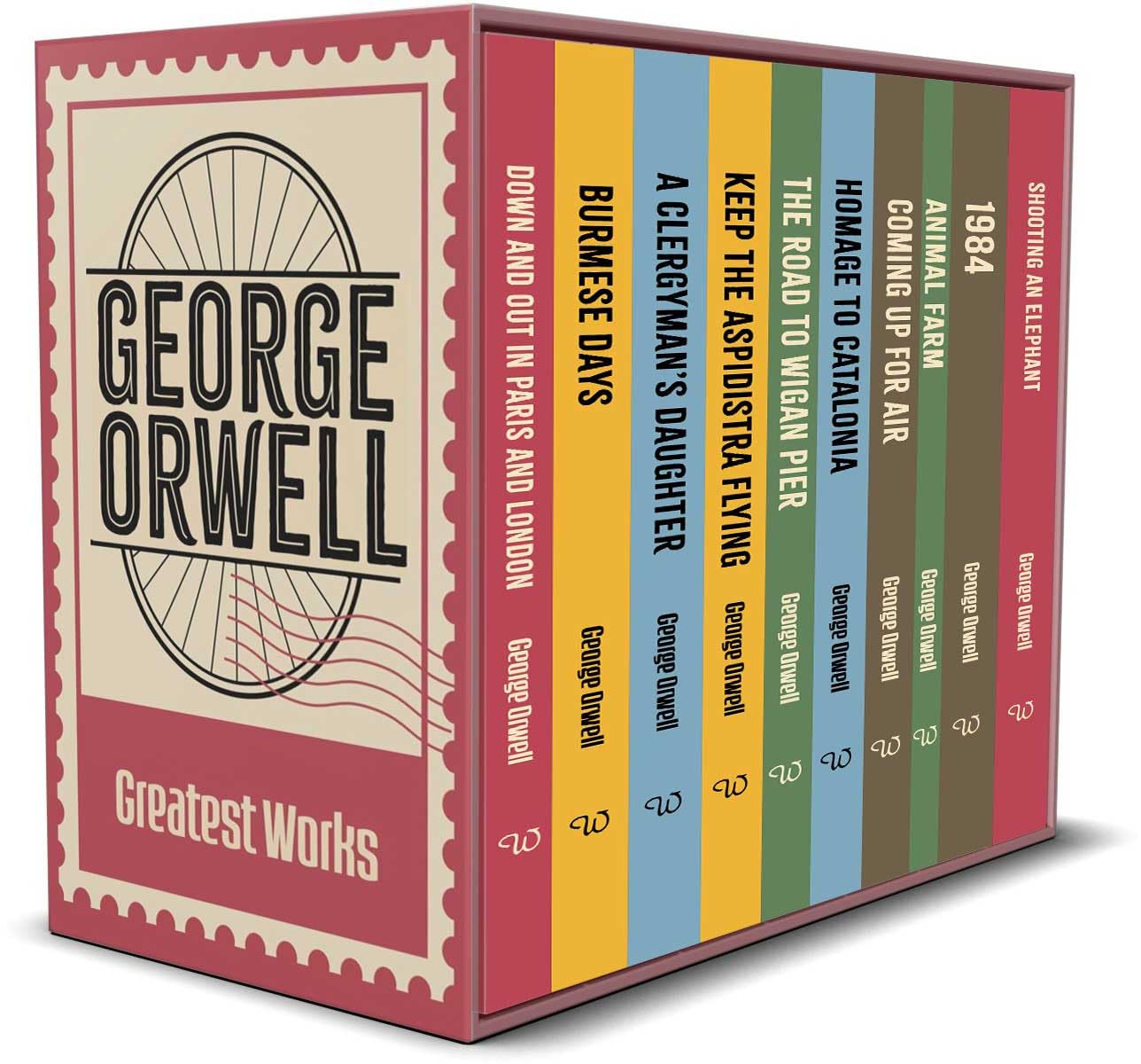 The Complete Novels of George Orwell 10 Book Collection Set :(Burmese Days,A Clergyman's Daughter,Keep the Aspidistra Flying,Coming Up for Air,Animal ... Road to Wigan Pier,Homage To Catlaonia)