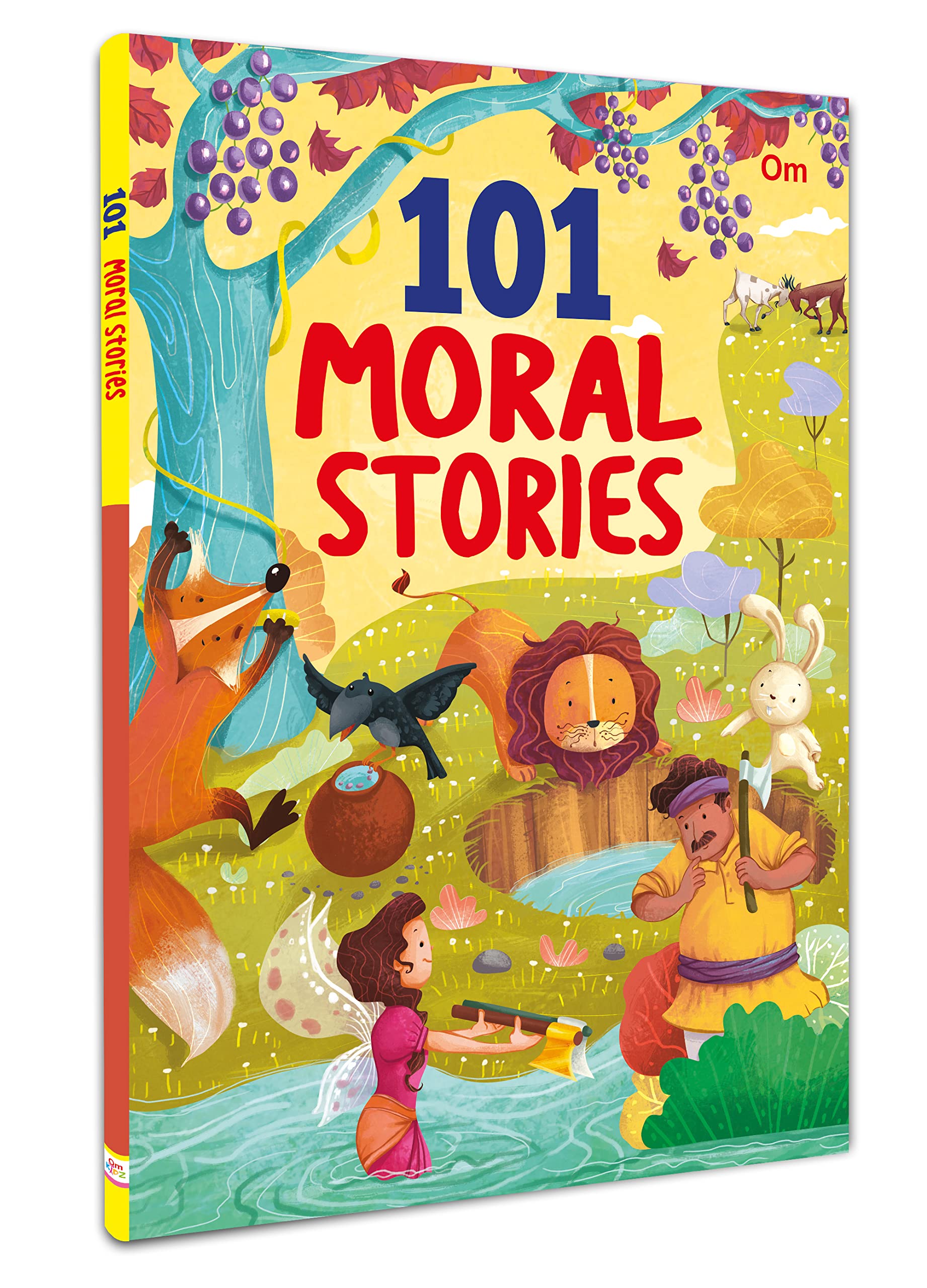 101 Moral Stories for Children: Kids Timeless Tales of Honesty, Kindness & Respect | Inspiring Stories of Friendship | Classic Collection of Life Lessons | Fun & Engaging Read-Aloud for Bedtime Reading | Short & Delightful Stories - Large Print