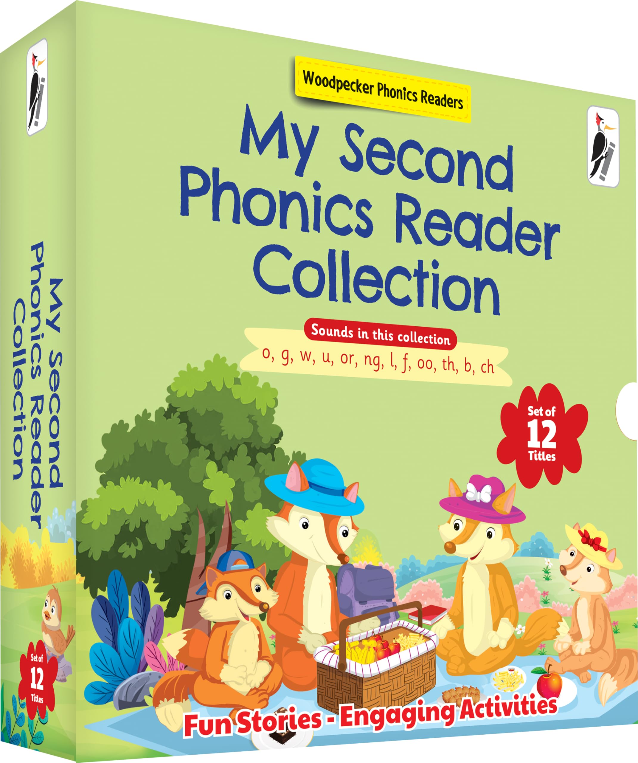 My Second Phonic Readers Set Children's Book on Reading | Vocabulary and Phonics | Learn to Read with Phonics | Reading Skill | Easy Phonics ... for Kids & Preschoolers (12 Volume Boxed Set)