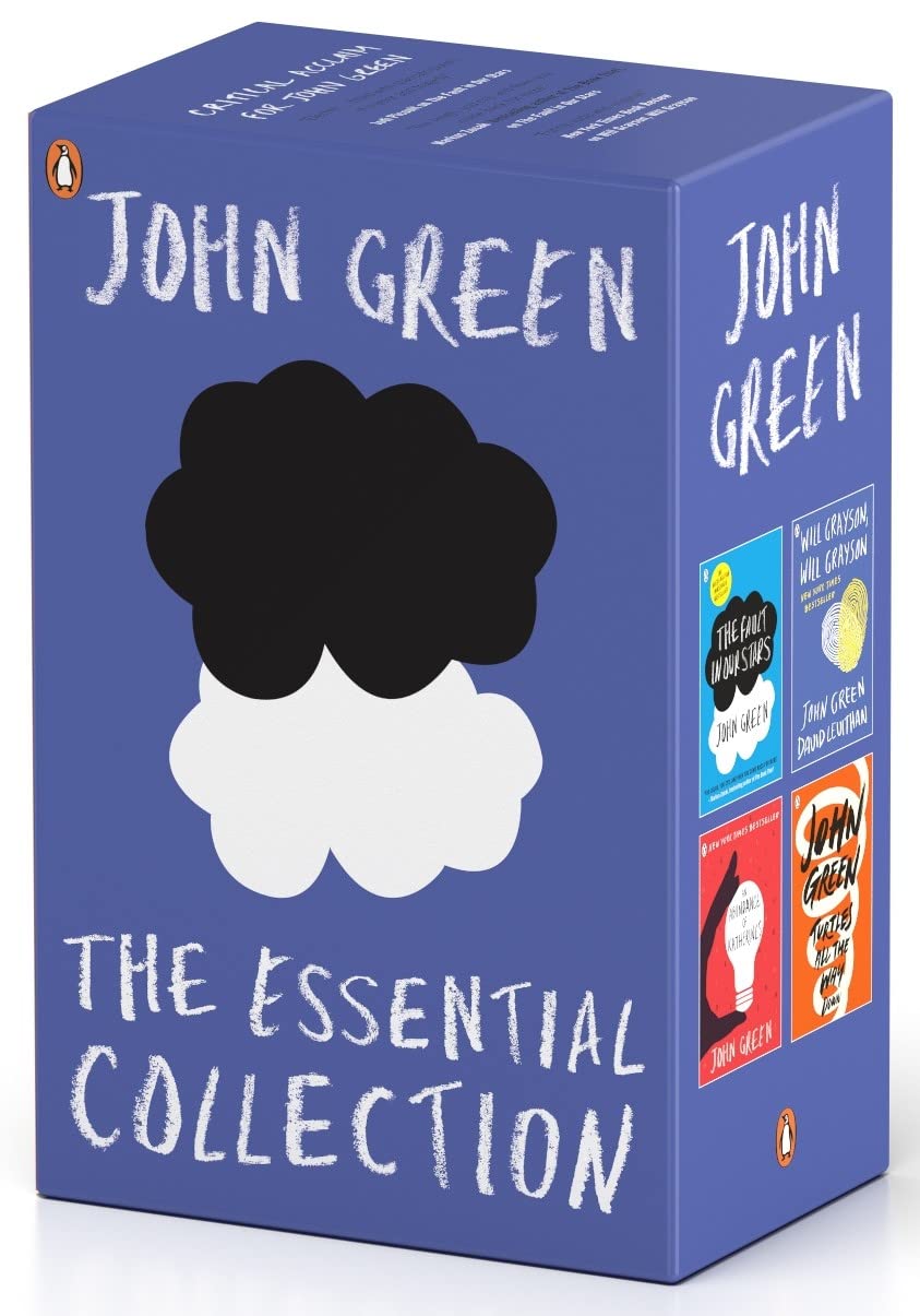 The Essential John Green Collection 4 Books Collection Set (The Fault in Our Stars, An Abundance of Katherines, Will Grayson, Will Grayson, Turtles All Way Down)