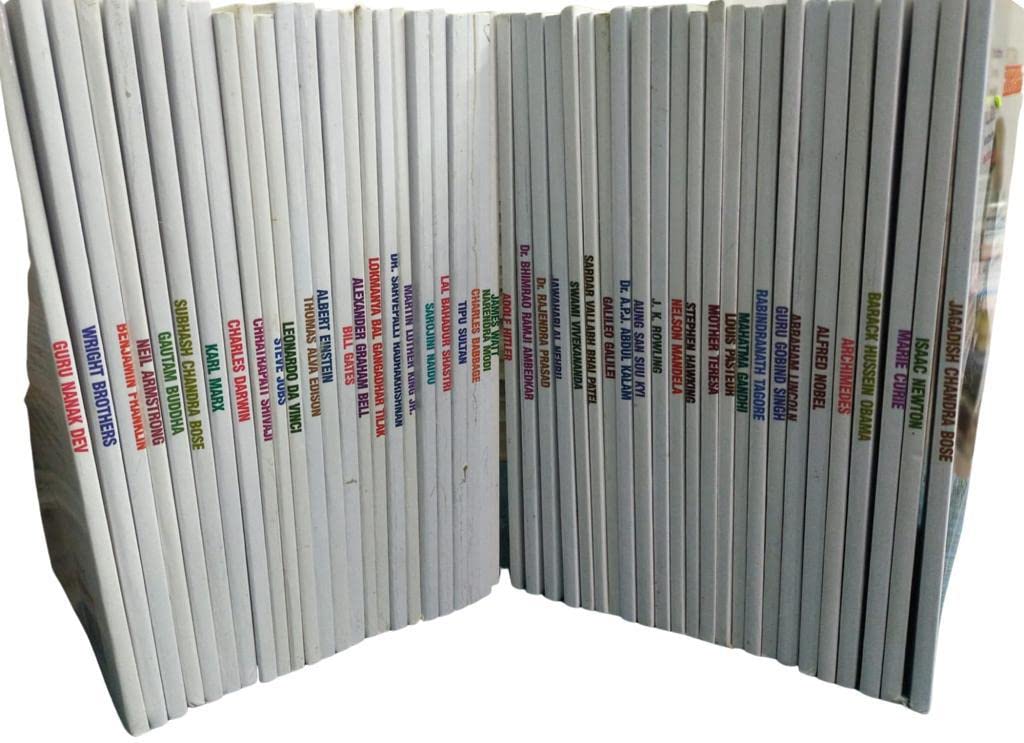 BIOGRAPHIES PICTORIAL BIOGRAPHIES (SET OF 48 ASSORTED BIOGRAPHIES)