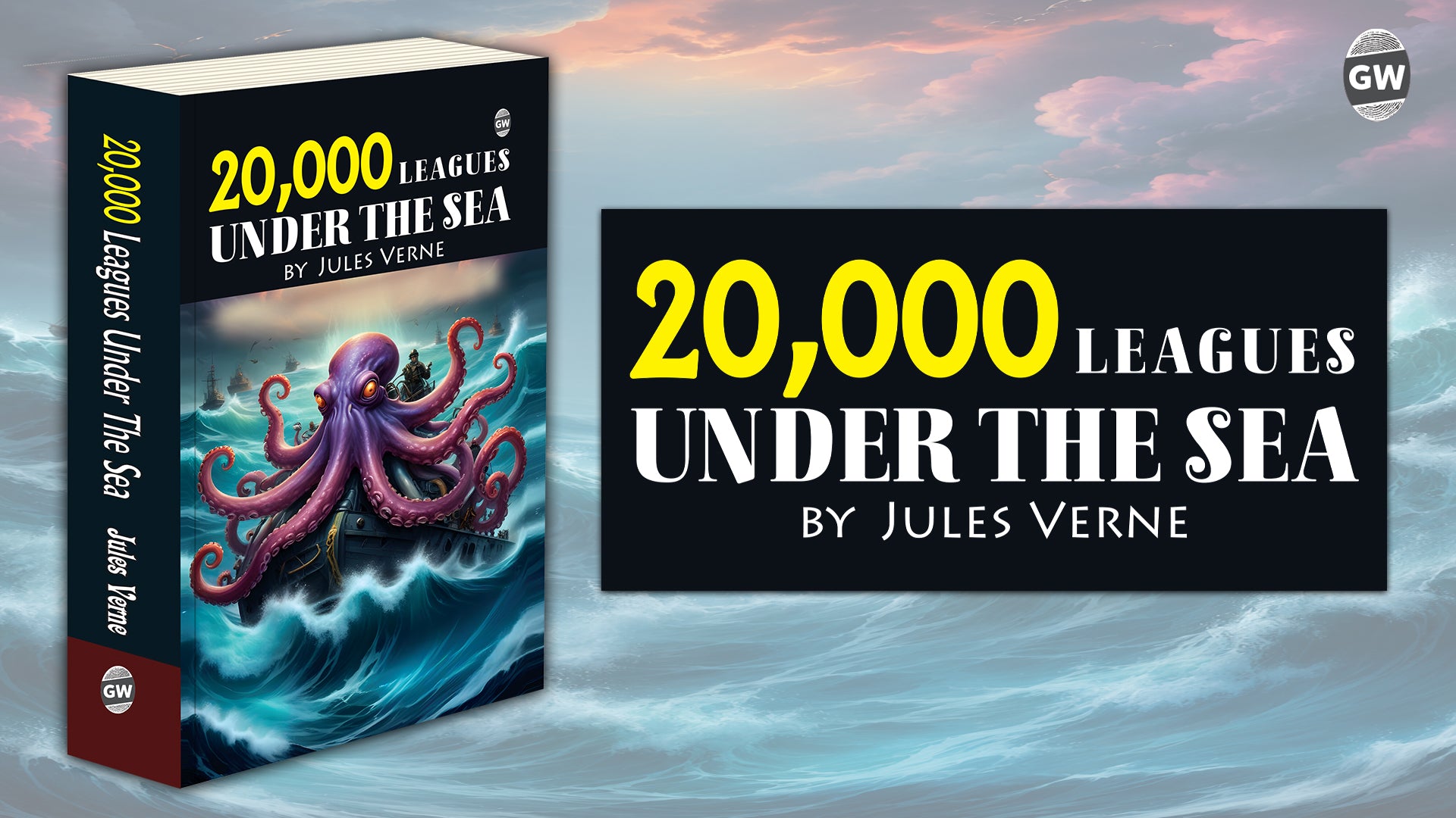 20,000 Leagues Under the Sea (Paperback) :- Classic sea voyage story, captivating ocean journey, pioneering science fantasy, tale of mystery and exploration, inspiring adventure novel (Paperback)