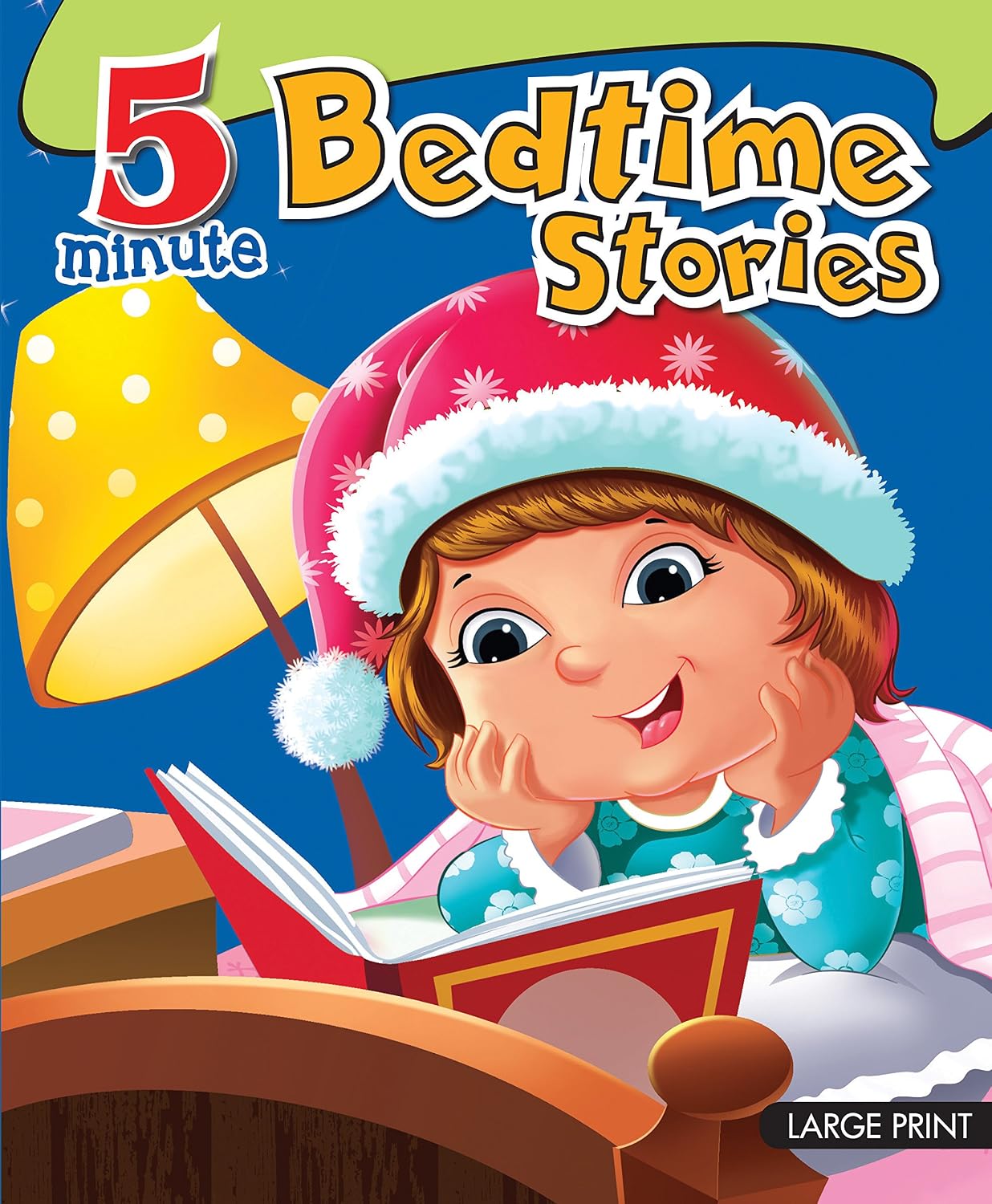 5 Minute Bedtime Stories : Large Print (Hardcover)