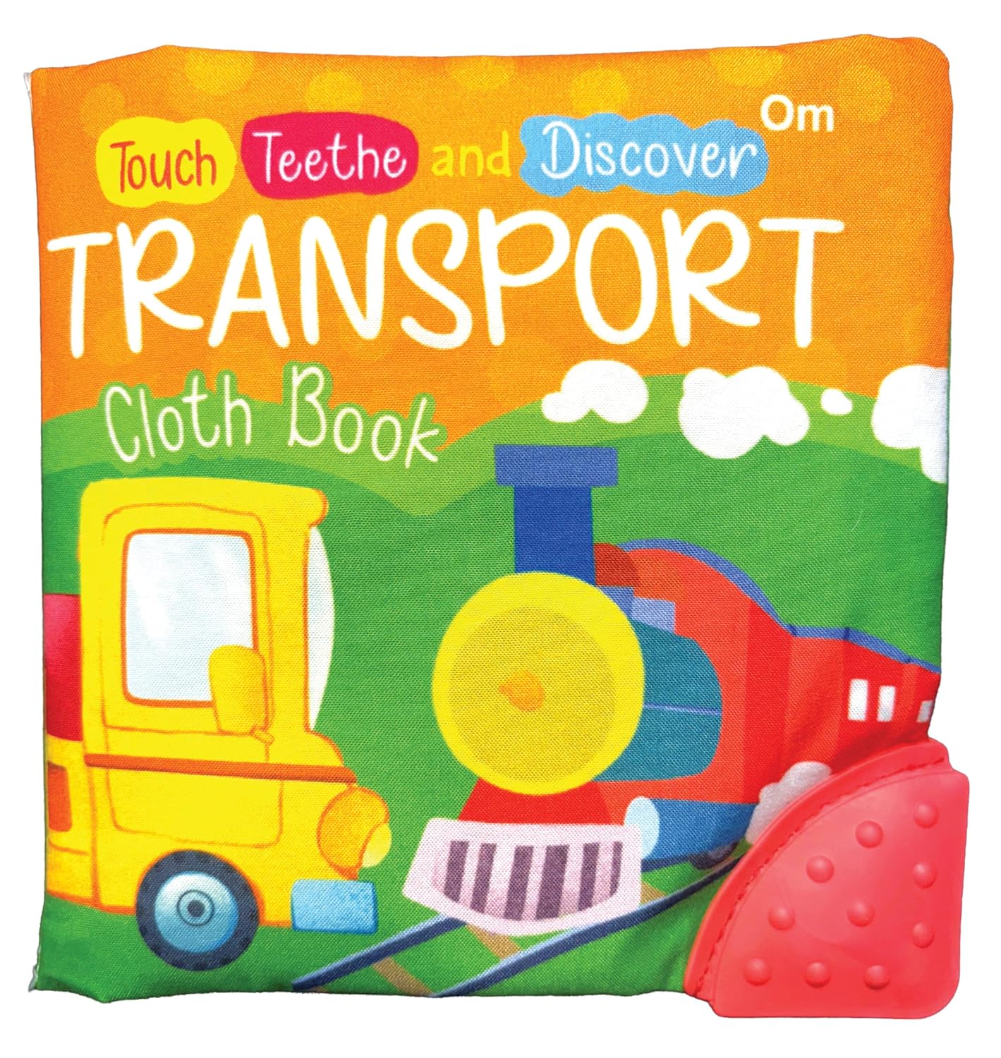 Transport Cloth Book: Touch, Teethe and Discover | A Soft Cloth book with a teether & Crinkle Sound | Novelty Book (Novelty Book)