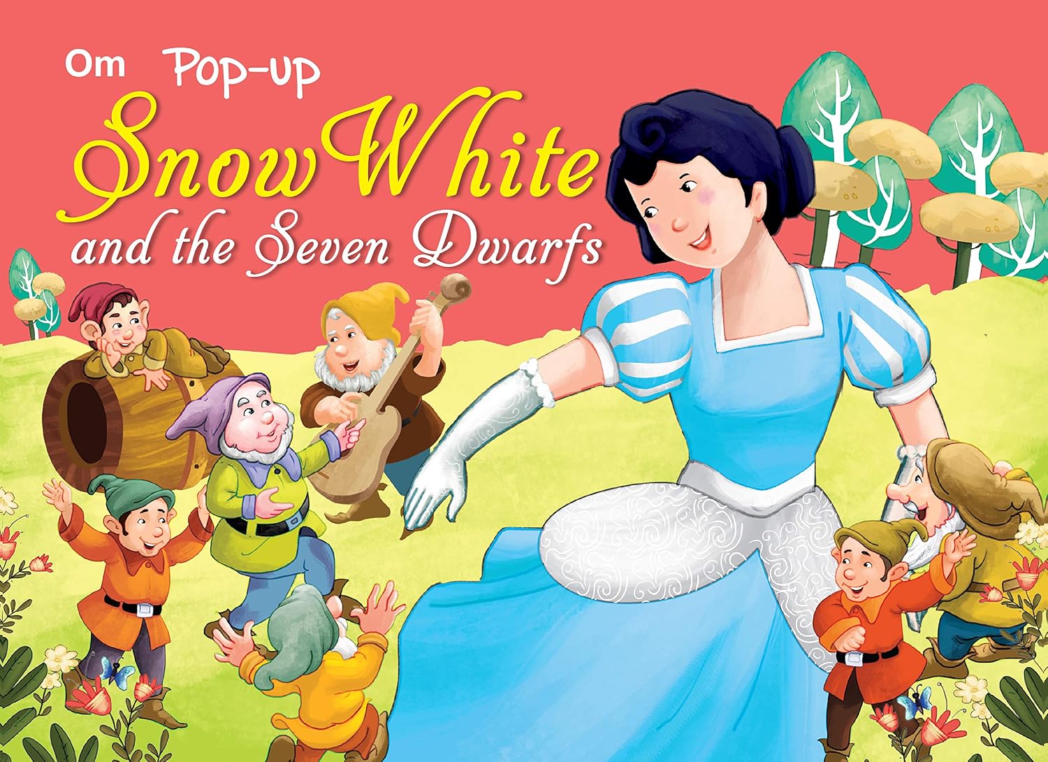 Pop Up Snow White and the Seven Dwarfs Book for Children: 3D Interactive Pop Up Adventure Book for Kids | Pop Up Magical Adventure | Princess’s Journey | Mirror, Magic, and More | Forest Tale Unfolds  (Paperback)