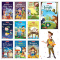 Set of 10 Classics Tales Story Books for Kids|English Short Stories for 3+ | Aladdin, Alibaba, Jungle Book & Others (Product Bundle)