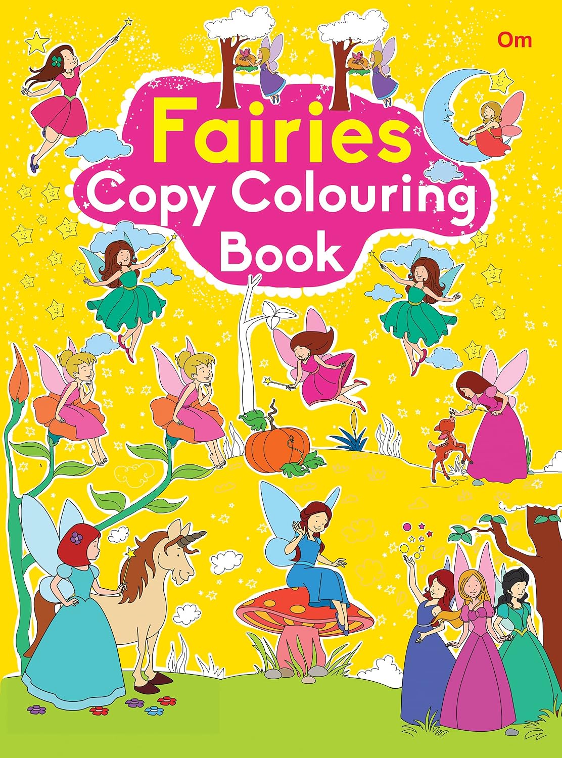 Colouring book : Copy Colouring Book Fairies (Colouring book for kids) (Paperback)