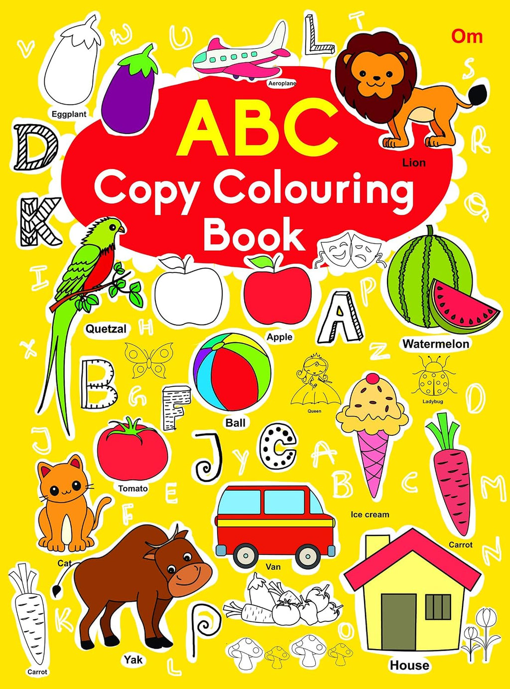 Colouring book : Copy Colouring Book ABC (Colouring book for kids) (Paperback)