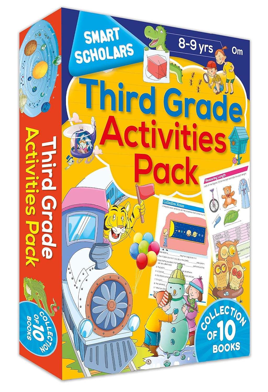 Activity Book : Third Grade Activities Pack ( Collection of 10 books) (Smart Scholars) (Paperback)