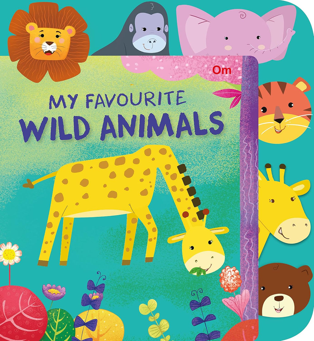 Board book: My Favourite Wild Animals (Paperback)