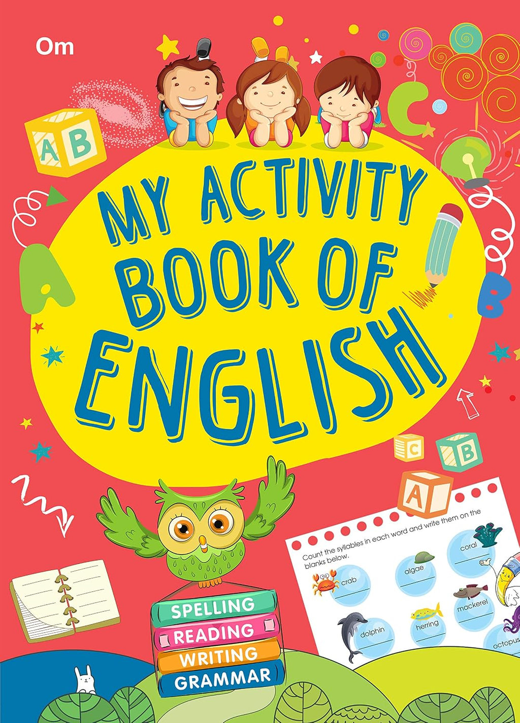 Activity Book: My Activity Book of English- Spelling, Reading, Writing, Grammer (Paperback)