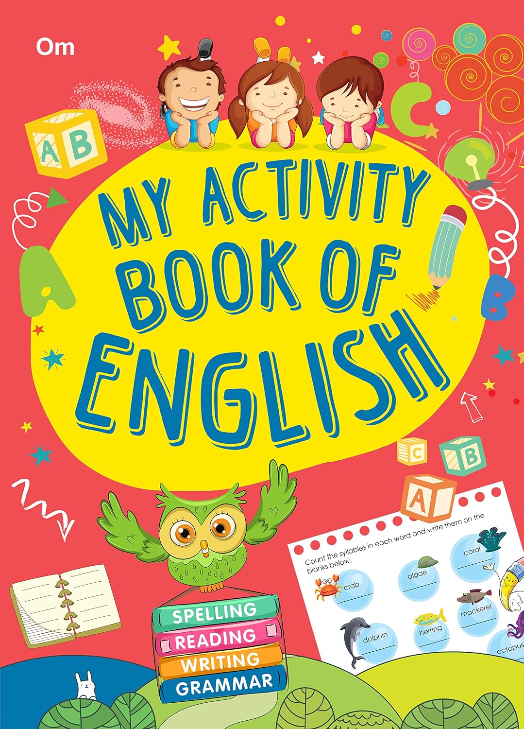 Activity Book: My Activity Book of English- Spelling, Reading, Writing, Grammer (Paperback)