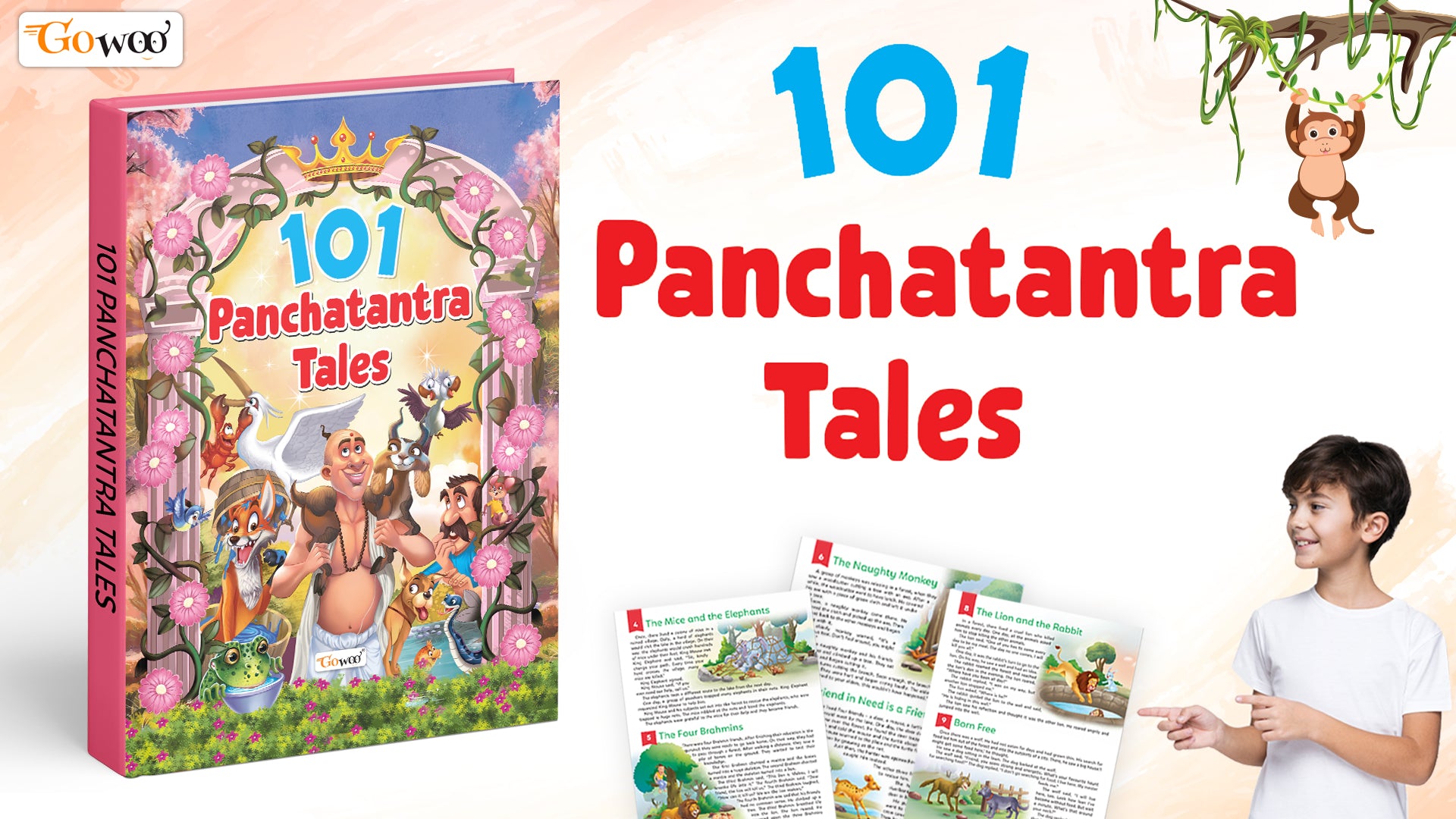 101 Panchatantra, Fairy, Bedtime, Rhymes, Animal, Aesop, Mythological, Grandma and 101 Moral Stories (Ages 3-12) (Hardbound) : Kids story book, Children learning story book | Combo of 9 story books (Hardcover)