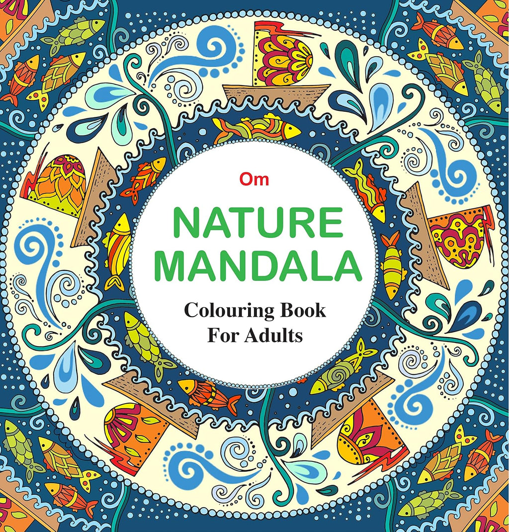 Colouring Book for Adults - Nature Mandala (Hardcover)