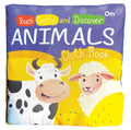 Animals Cloth Book: Touch, Teethe and Discover | A Soft Cloth book with a teether & Crinkle Sound | Novelty Book (Novelty Book)