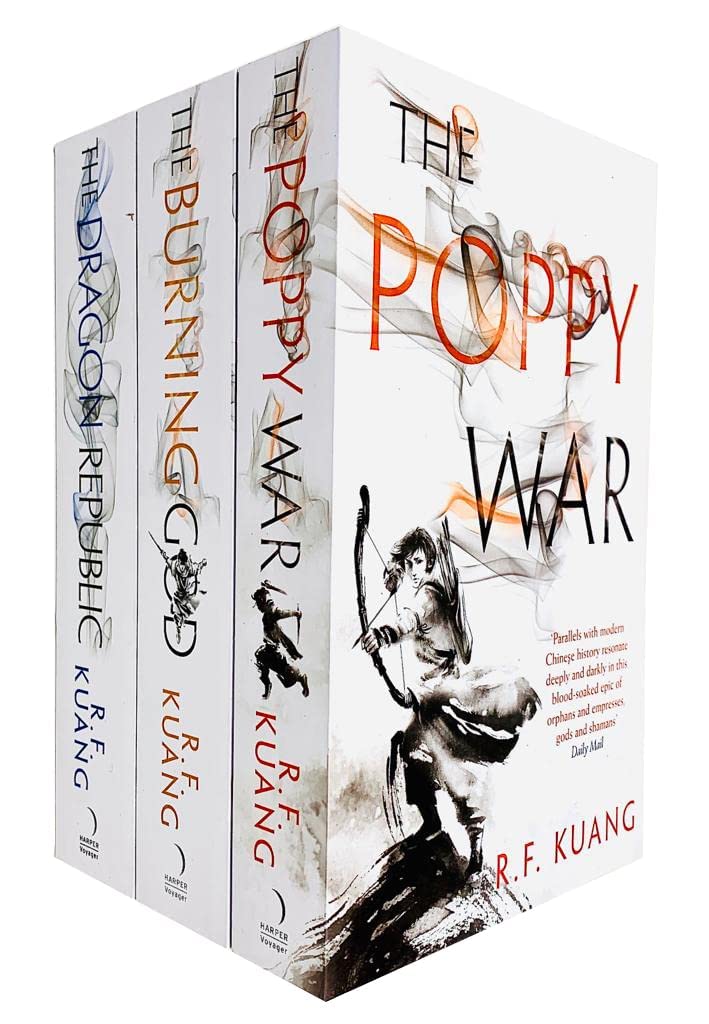 The Poppy War Trilogy Set [The Poppy War; The Dragon Republic & The Burning God]