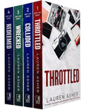 The Dirty Air Series Book 1-4 By Lauren Asher 4 Books Collection Set (Throttled, Collided, Wrecked & Redeemed)