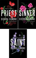 Bloom Books Ltd Sierra Simone Priest Series 3 Book Collection Set (Priest, Sinner, Saint)