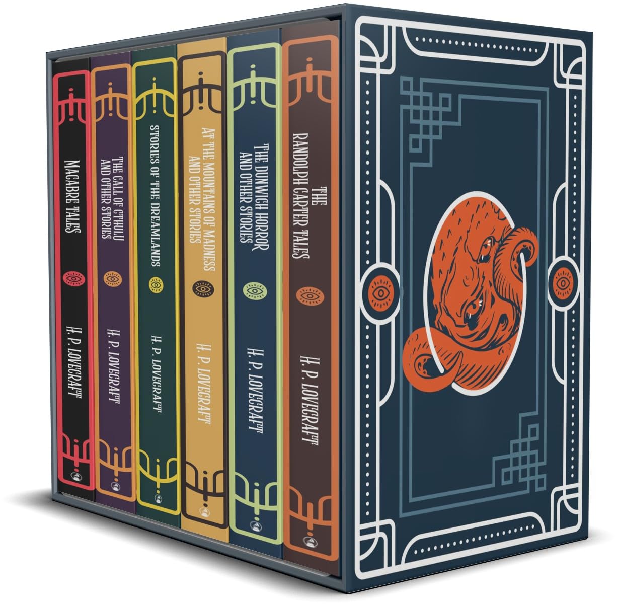 The H.P. Lovecraft 6 Book Hardback Collection Set (Macrabre Tales, Stories of the Dreamlands, The Randolph Carter Tales,The Call of Cthulhu & Other Stories)
