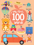 Booktopus Mini Board Book - My First 100 Words - Early Learning Books for Kids - Picture Books for Baby 4+ Years (My First Mini Board Book)
