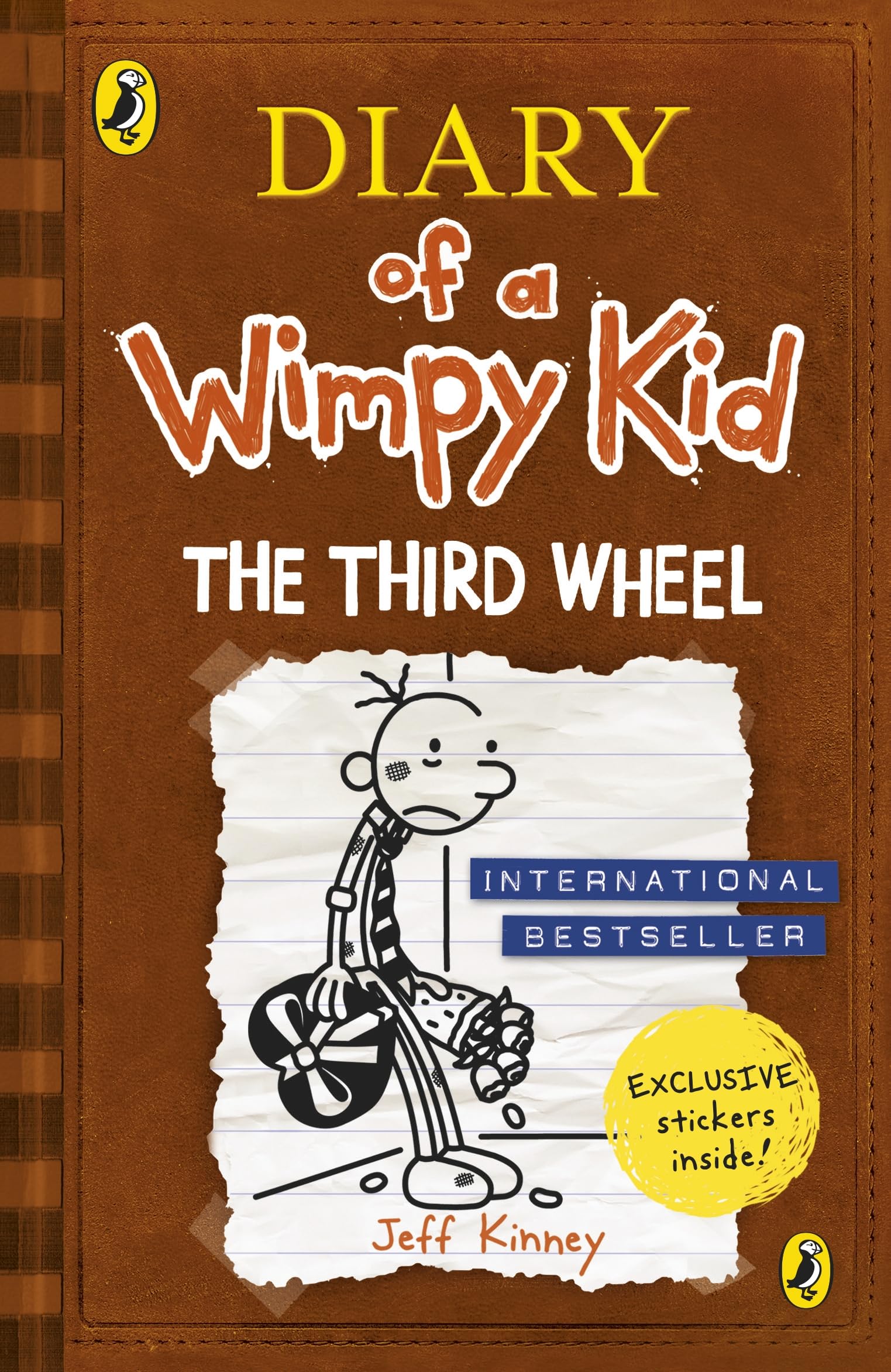 Diary of a Wimpy Kid: The Third Wheel (Book 7) | Greg Heffley’s Cringe-Worthy Valentine’s Day Disaster | Popular Book on School & Friendship for Kids Ages 7–12