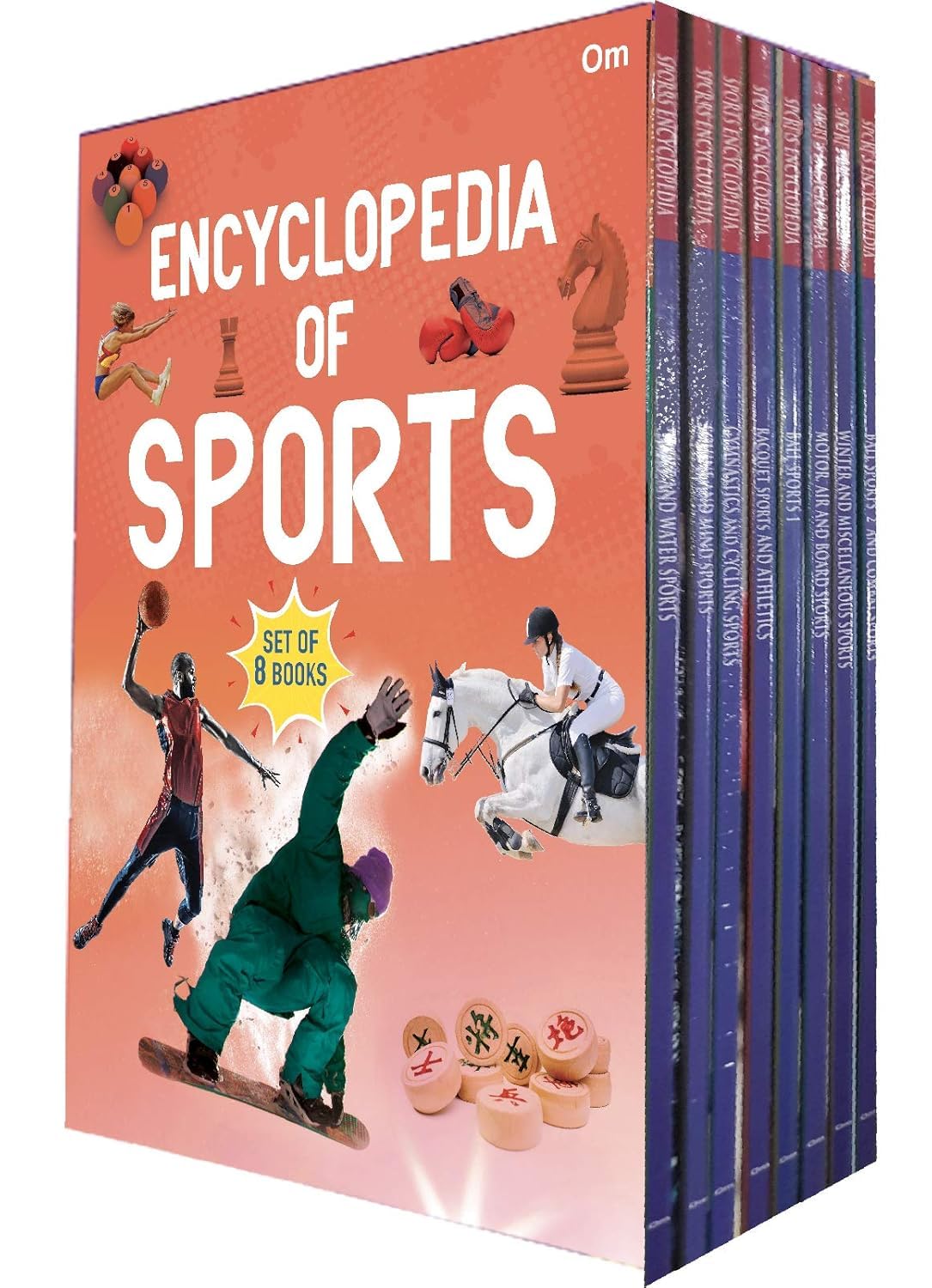 Sports Encyclopedia: The Complete Kids’ Encyclopedia of the World of Games | Explore Archery, Cycling, Shooting, Water Polo, Surfing & More | Sports Around the World | All-In-One Sports Guide for Children | 8-In-1 Book Set