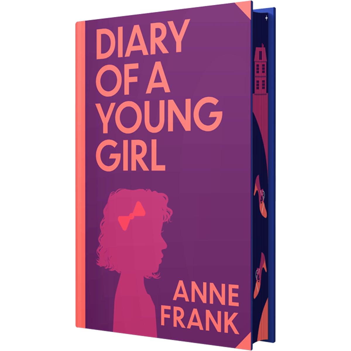 The Diary of A Young Girl by Anne Frank : Wilco Classics Sprayed Edge Premium Hardback Edition