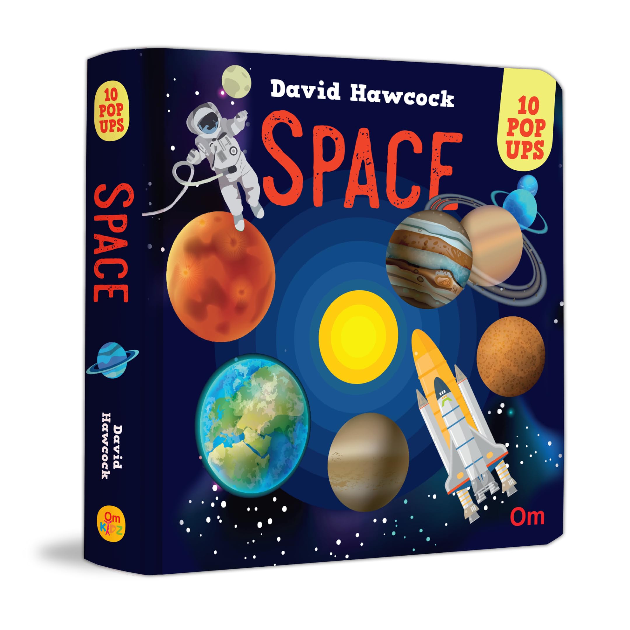 Pop Up Space Book for Children: 3D Interactive Space Adventure Book for Kids | Fun Learning Planets, Stars, Rockets & Fun Facts | Pop Up Guide to the ... Solar System; 3+ Ages (Pop-ups board books)