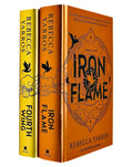 The Empyrean Series 2 Books Collection Set by Rebecca Yarros - Iron Flame, Fourth Wing.