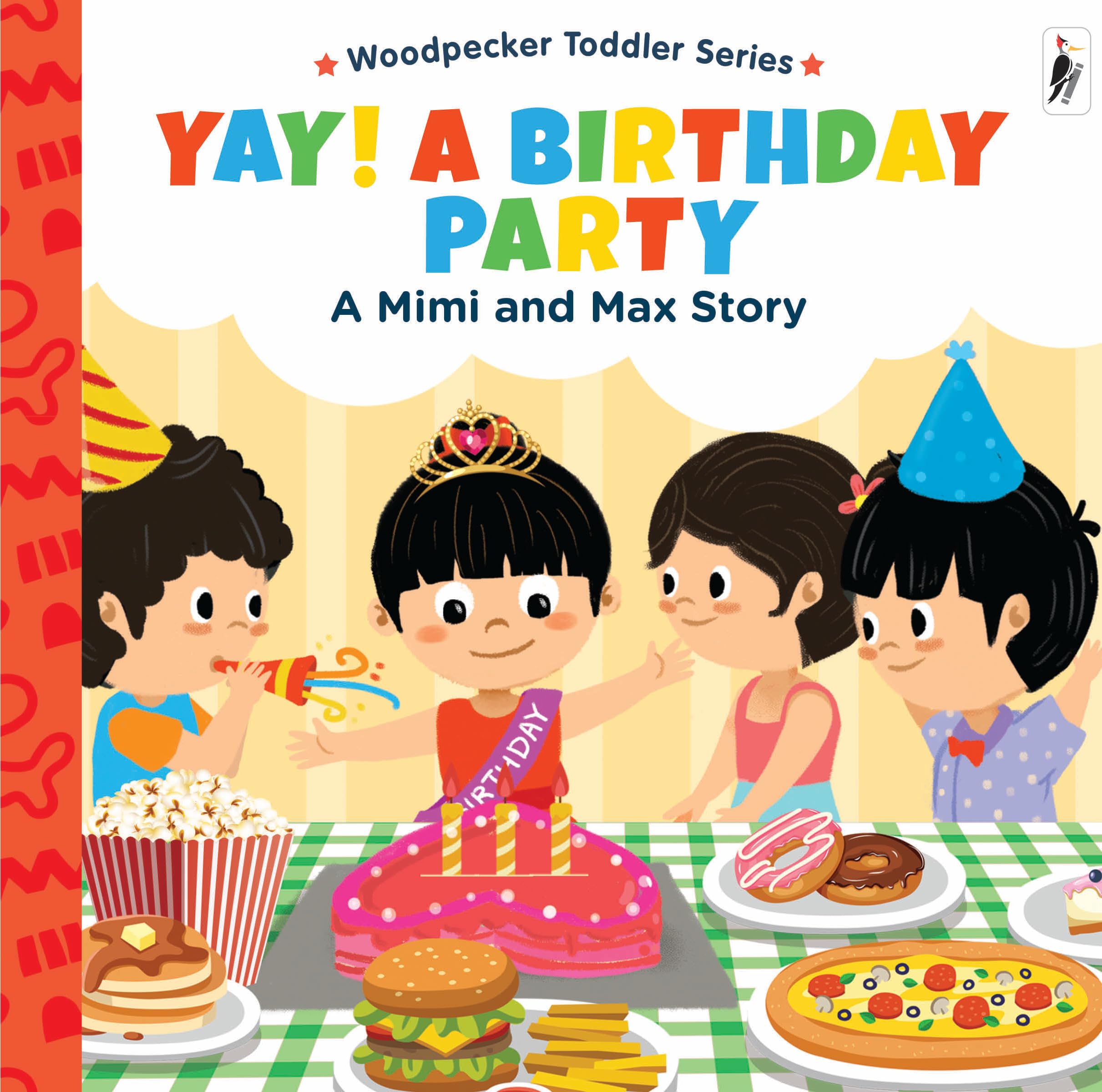 A Mimi & Max Story:Yay! A Birthday Party Board Books Toddlers | Interactive Story Book for Kids & Babies | Up to 3 Years