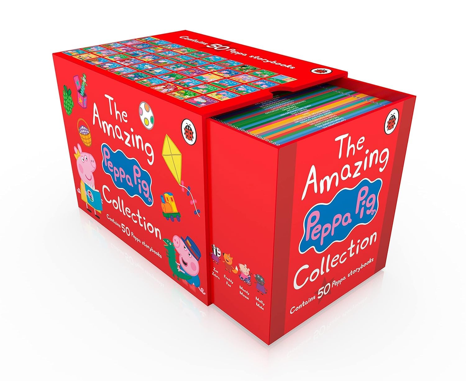 Peppa Pig: The Amazing Collection (Red Box) - Contains 50 Peppa Storybooks