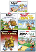 Asterix Series 7 Collection 5 Books Set (Book 31-35) (Asterix and the Actress, Asterix and the Class Act, Asterix And The Falling Sky, Asterix and Obelixs Birthday, Asterix and the Picts)