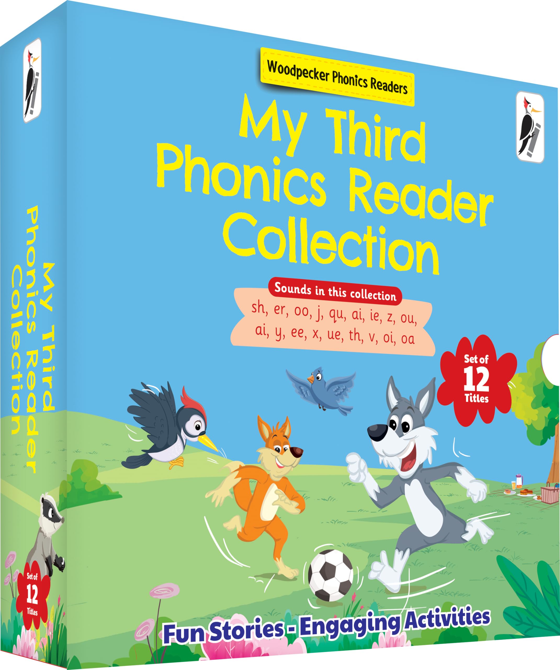 My Third Phonic Readers Set - Children's Book on Reading | Vocabulary and Phonics | Learn to Read with Phonics | Reading Skill | Easy Phonics ... for Kids & Preschoolers (12 Volume Boxed Set)